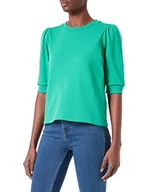 Bluzy damskie - ICHI Bluza damska Ihyarlet SW, 163307/Holly Green, M - miniaturka - grafika 1