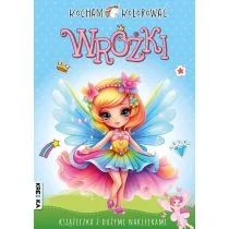 Kocham kolorować Wróżki - Kolorowanki, wyklejanki - miniaturka - grafika 1