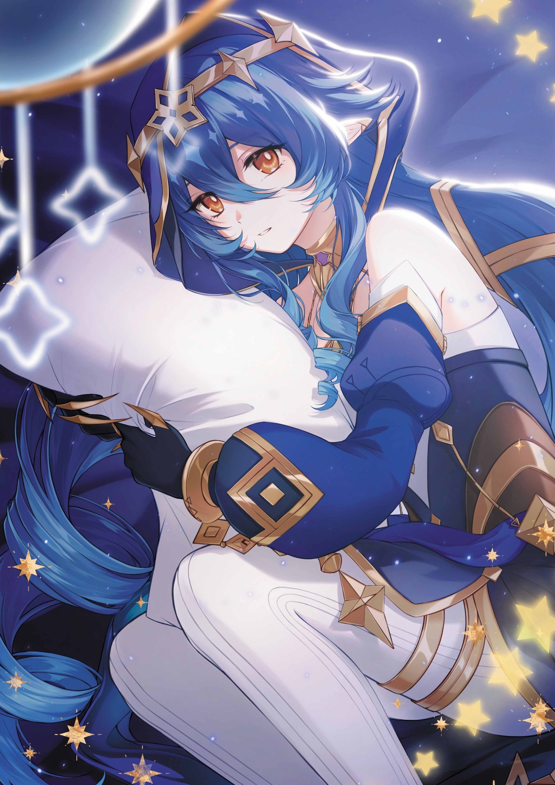 Plakat A1 Genshin Impact Anime Gra Layla