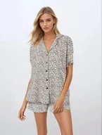 Piżamy damskie - Momenti Per Me Piżama About Style S Beżowy - miniaturka - grafika 1