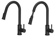 Baterie kuchenne - STEINER Bateria kuchenna czarny mat z wyc. wyl. JULIA 3673500BLM - miniaturka - grafika 1