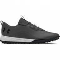 Piłka nożna - Buty piłkarskie turfy uniseks Under Armour UA Shadow Turf 2.0 - szare - miniaturka - grafika 1