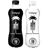 Syropy i koncentraty owocowe - 2x SYROP SODAPOP AFRI COLA + AFRI COLA BEZ CUKRU DO SATURATORA KONCENTRAT - miniaturka - grafika 1