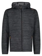 Bluzy męskie - CMP Kurtka polarowa w kolorze antracytowym - miniaturka - grafika 1