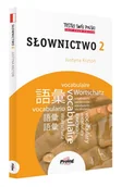 Książki do nauki języka polskiego dla obcokrajowców - Testuj swój Polski Słownictwo 2 A2-B1 - Justyna Krztoń - książka - miniaturka - grafika 1