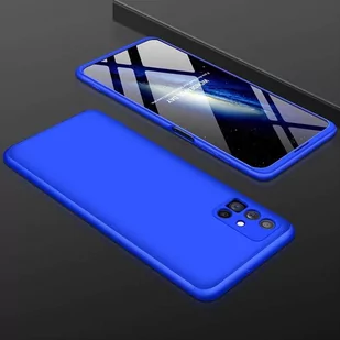 GKK 360 Protection Case etui na całą obudowę przód + tył Samsung Galaxy M51 niebieski - Etui i futerały do telefonów - miniaturka - grafika 3