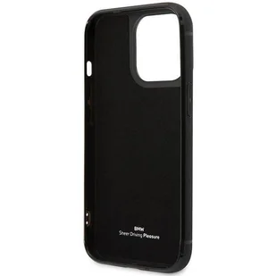 Etui BMW BMHCP14L22RSEPK iPhone 14 Pro 6,1" czarny/black Leather Card Slot - Etui i futerały do telefonów - miniaturka - grafika 7