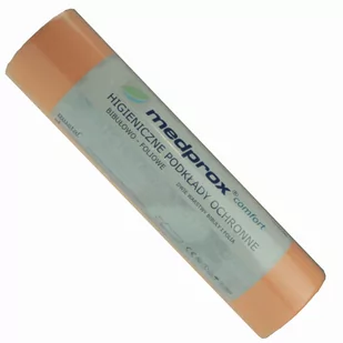 Medprox podkład podfoliowany w rolce 50x30 40 sztuk łososiowy - Apteczki i materiały opatrunkowe - miniaturka - grafika 1
