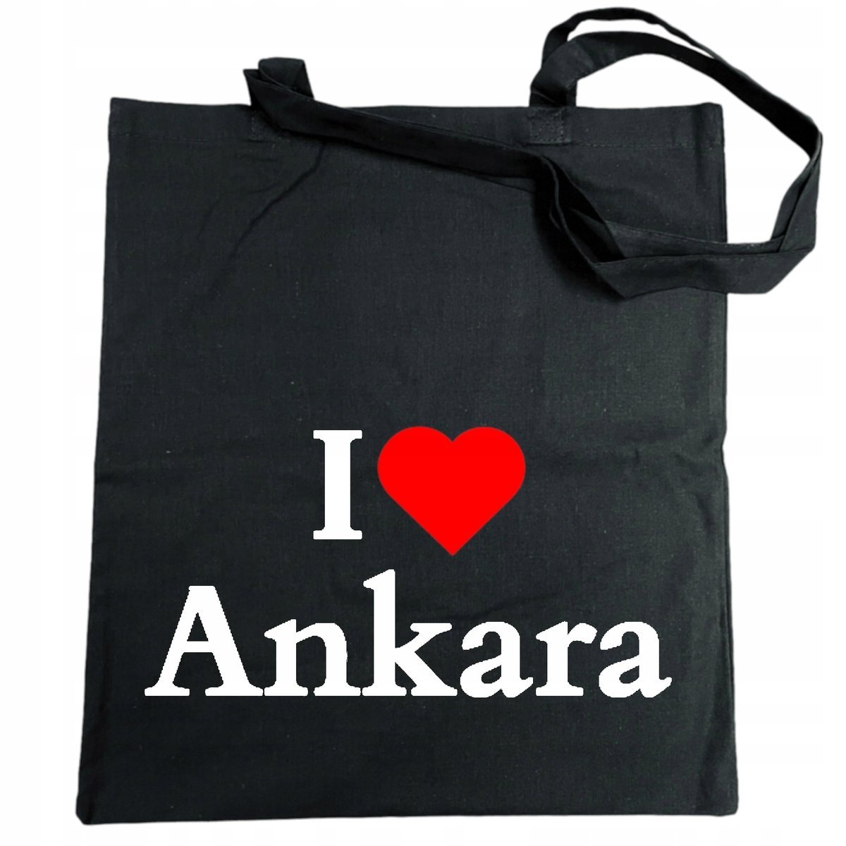 Torba na zakupy nadruk I Love Ankara Kocham Ankare Turcja