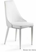 Krzesła - Krzesło Metalowe Unique SETINA białe  - miniaturka - grafika 1