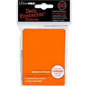 Akcesoria do gier planszowych - Ultra-Pro Deck Protector. Solid Orange 66 x 91 mm 50 szt. - miniaturka - grafika 1