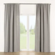 Zasłony - Zasłona gotowa na taśmie marszczącej 140x280cm light grey 1 szt. - miniaturka - grafika 1