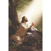 Pasmanteria - Haft krzyżykowy - Zestaw do haftu - Jezus Chrystus - miniaturka - grafika 1