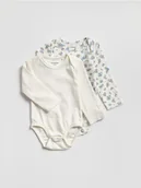 Komplety dla niemowląt - Reserved - Bawełniane body 2 pack - wielobarwny - miniaturka - grafika 1