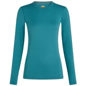 Koszulki sportowe damskie - Koszulka damska Icebreaker W's 200 Oasis LS Crewe Rozmiar: L / Kolor: turkusowy - miniaturka - grafika 1