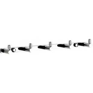 Mexen haczyk na ręcznik z pięcioma uchwytami, chrom - Wieszaki łazienkowe - miniaturka - grafika 1