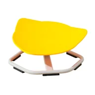 Krzesła obrotowe dla dzieci - Małpiszon, krzesło obrotowe Shield - żółty - miniaturka - grafika 1