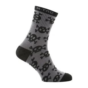 Skarpety M-Tac lekkie Mk.3 Pirate Skull Dark Grey (30903912) - Odzież taktyczna i umundurowanie - miniaturka - grafika 7