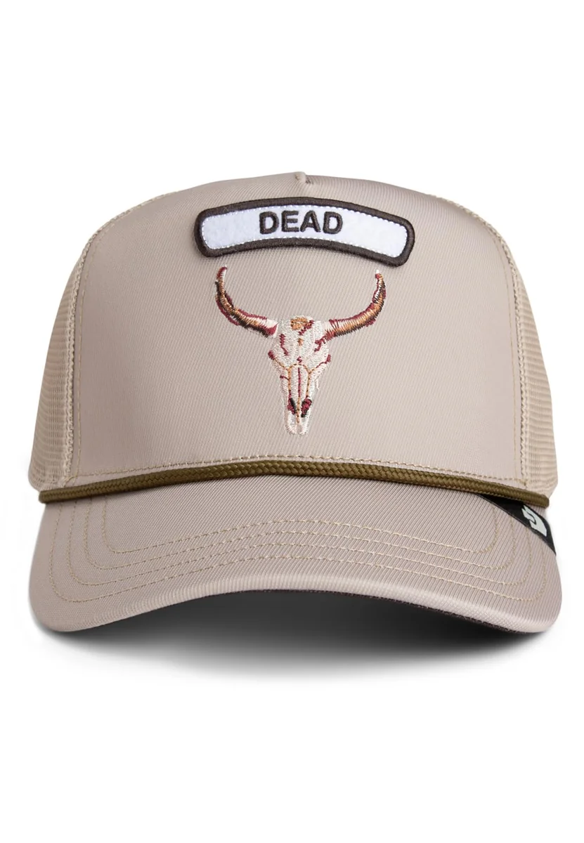 Goorin Bros. Trucker Cap GB2 Skull Biscuit Beżowy, Rozmiar: OneSize