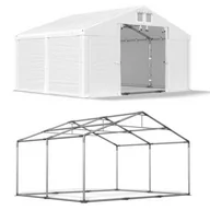Altany ogrodowe - Namiot Magazynowy Całoroczny 4x4x2 Biały SUMMER PLUS MSD - miniaturka - grafika 1