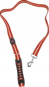 Smycze dla psów - SIGNAL LEASH - Smycz z kolorową iluminacją LED dla średnich i dużych psów, czerwona - miniaturka - grafika 1