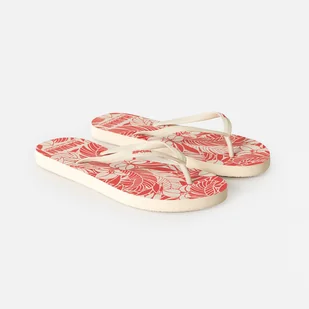 Damskie Japonki RIP CURL MIXED BLOOM OPEN TOE 174WOT_2306 – Beżowy - Klapki i japonki damskie - miniaturka - grafika 1