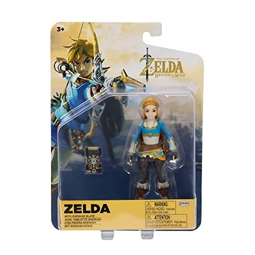 Nintendo The Legend of Zelda: Breath of The Wild 5-calowa figurka Zelda z tabliczką Sheikah