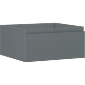 Szafki łazienkowe - Mexen Orio szafka łazienkowa podumywalkowa 50 cm, 1 szuflada, grafit mat- 91A10-05023-1-BF66 - miniaturka - grafika 1