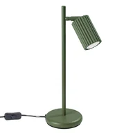 Lampy stojące - Lampa biurkowa KARBON GU10 - oliwkowy - miniaturka - grafika 1