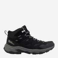 Buty trekkingowe męskie - Buty trekkingowe męskie Jack Wolfskin Vojo Tour Texapore Mid M A62072_6350 45 Ciemnoszare (4064886369107) - miniaturka - grafika 1