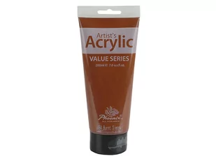 Farba akrylowa, Burnt Sienna 684, 200 ml - Farby i media malarskie - miniaturka - grafika 1