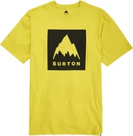 Koszulki męskie - t-shirt męski BURTON CLASSIC MOUNTAIN HIGH TEE Sulfur - miniaturka - grafika 1