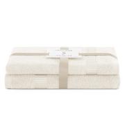 Ręczniki - AmeliaHome, Ręcznik Avium kremowy 50x90+70x130 - miniaturka - grafika 1
