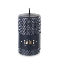 Świece - Art Pol Pol Pl Czarń Świeca Cadiz Mały Walec 142789 - miniaturka - grafika 1