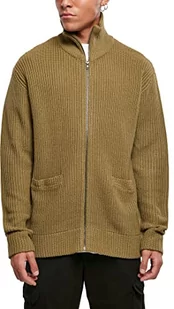 Urban Classics Męska bluza z suwakiem Cardigan, Tiniolive, S - Bluzy męskie - miniaturka - grafika 1