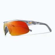 Okulary przeciwsłoneczne - Okulary przeciwsłoneczne Nike Show X1 shiny wolf grey/orange mirror - miniaturka - grafika 1