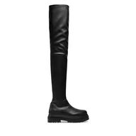 Kozaki damskie - Muszkieterki Le Silla Cuissard Ranger 6487V020M1PPFAK001 Czarny - miniaturka - grafika 1
