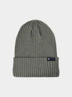 Czapki męskie - 4F Czapka zimowa męska - zielona M - miniaturka - grafika 1