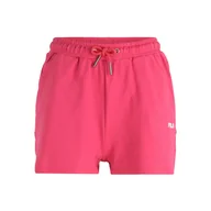 Spodenki damskie - Damskie Spodenki FILA BRANDENBURG HIGH WAIST FAW0453-40041 – Różowy - miniaturka - grafika 1