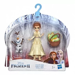 Hasbro Figurki Frozen 2 Kraina Lodu II Anna i Olaf - Figurki dla dzieci - miniaturka - grafika 1