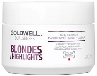 Goldwell Goldwell Dualsenses Blondes 60s maska neutralizująca do włosów blond 200ml 11843 - Maski do włosów - miniaturka - grafika 1