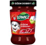 Dżem - Łowicz Dżem wiśniowy o obniżonej zawartości cukrów 260 g - miniaturka - grafika 1