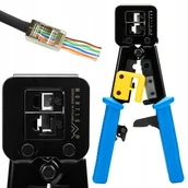 Narzędzia sieciowe - Zaciskarka wtyków RJ45 przelotowych Montis MT178 - miniaturka - grafika 1