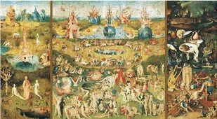 Educa puzzle Hieronim Bosch Ogród ziemskich rozkoszy - Puzzle - miniaturka - grafika 1