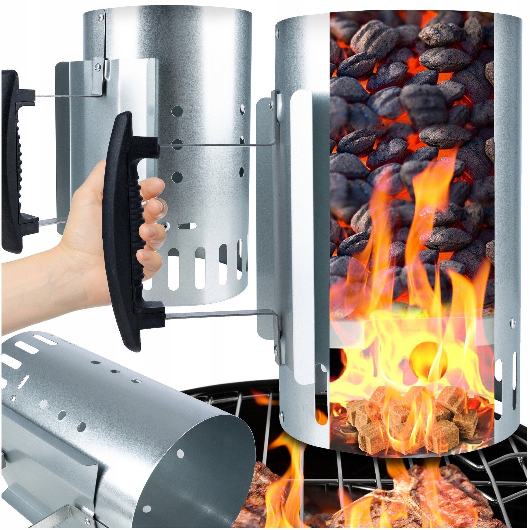 GC1 KOMIN DO ROZPALANIA GRILLA ROZPAŁKA