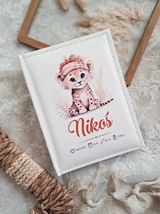 ALBUM LWIĄTKO METRYCZKA URODZENIA , prezent na chrzest, roczek, święta - Pamiątka Chrztu Świętego - miniaturka - grafika 1