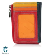 Portfele - Kolorowy portfel damski na bilon i karty Visconti RB-110 - wielokolorowy - miniaturka - grafika 1