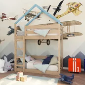 Szafy i szafki dla dzieci - Łóżko piętrowe SkyNest 6 kolorów - miniaturka - grafika 1