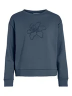 Bluzy damskie - Vila Bluza "Vifrieda" w kolorze granatowym - miniaturka - grafika 1