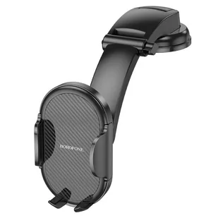 Borofone Uchwyt Samochodowy BH73 Charm z przyssawką czarny - Uchwyty samochodowe do telefonów - miniaturka - grafika 1